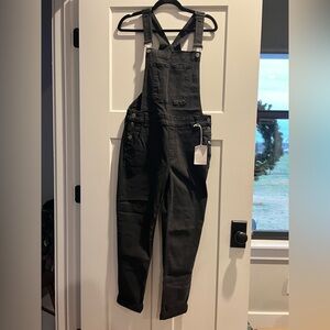 Carly Jean Los Angeles Black Overalls